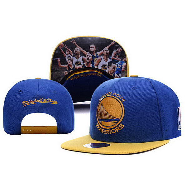  Golden State Warriors #30 Stephen Curry Blue NBA Snapback Hat